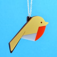 Image 2 of Robin Brooch or Necklace