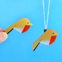 Image 1 of Robin Brooch or Necklace