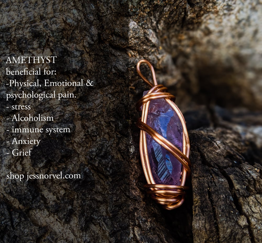 Image of WRAPPED AMETHYST 