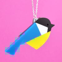 Image 2 of Great Tit Brooch or Necklace