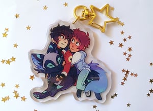 Image of Wolf Adventures | Acrylic Charm