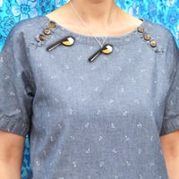 Image 4 of Long Tailed Tit Brooch or Necklace
