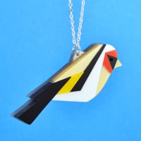 Image 2 of Goldfinch Brooch or Necklace