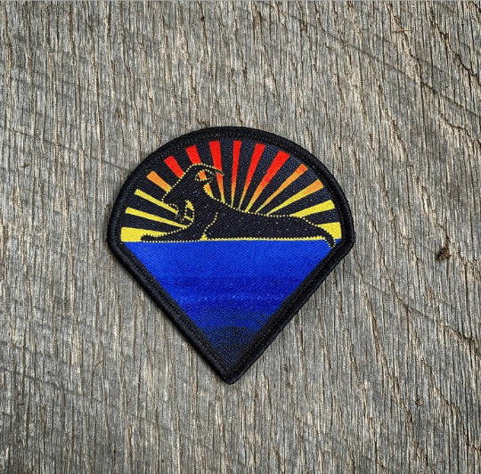 Image of Billy Strings fan art - Goats Under the Stars 3" Patch