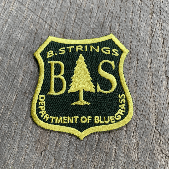 Image of Billy Strings fan art - Department of Bluegrass Patch 