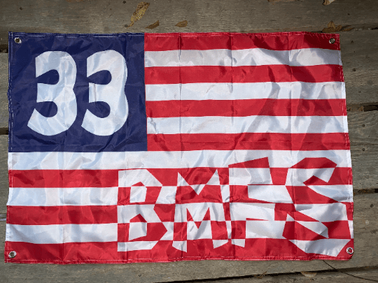 Image of Billy Strings fan art - BMFS 33 flag
