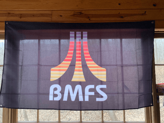 Image of Billy Strings fan art - Old School BMFS FLAG