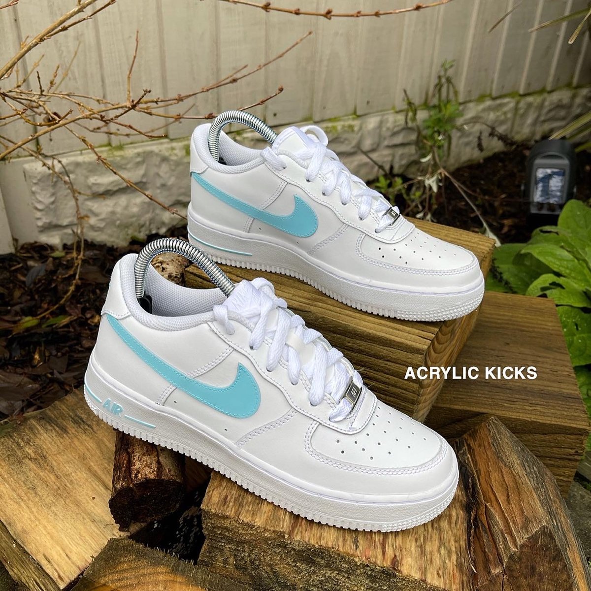 Nike AF1 - Baby Blue | Acrylic Kicks