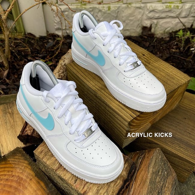 Nike AF1 - Baby Blue | Acrylic Kicks