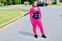 Image 3 of 2 pc Pink Track Suit 