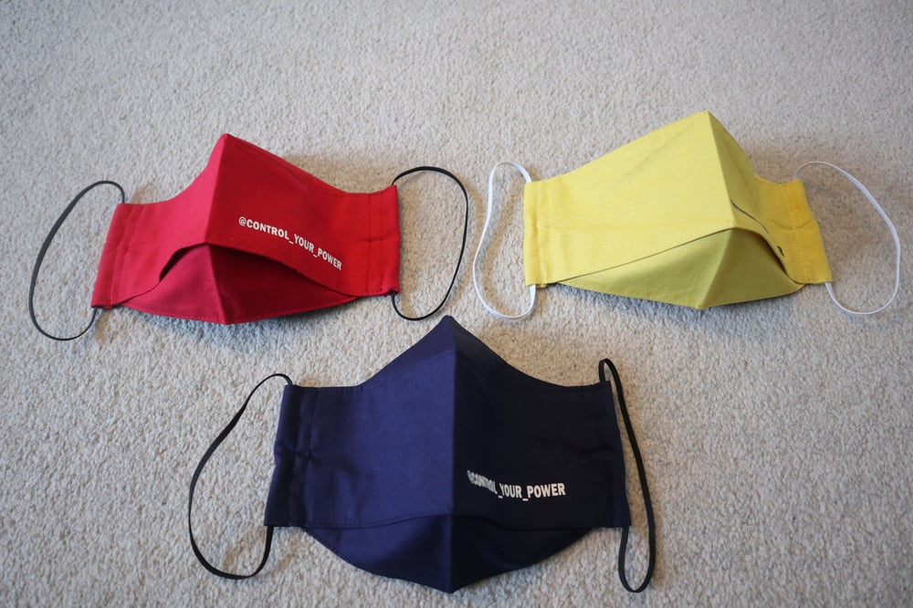 Image of "Control Your Power" 3D Masks 