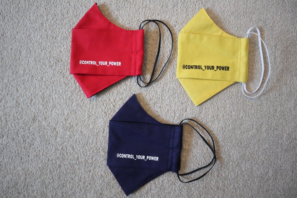 Image of "Control Your Power" 3D Masks 