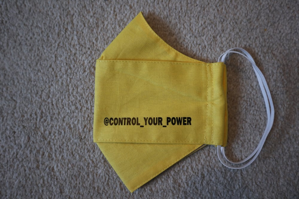 "Control Your Power" 3D Masks 