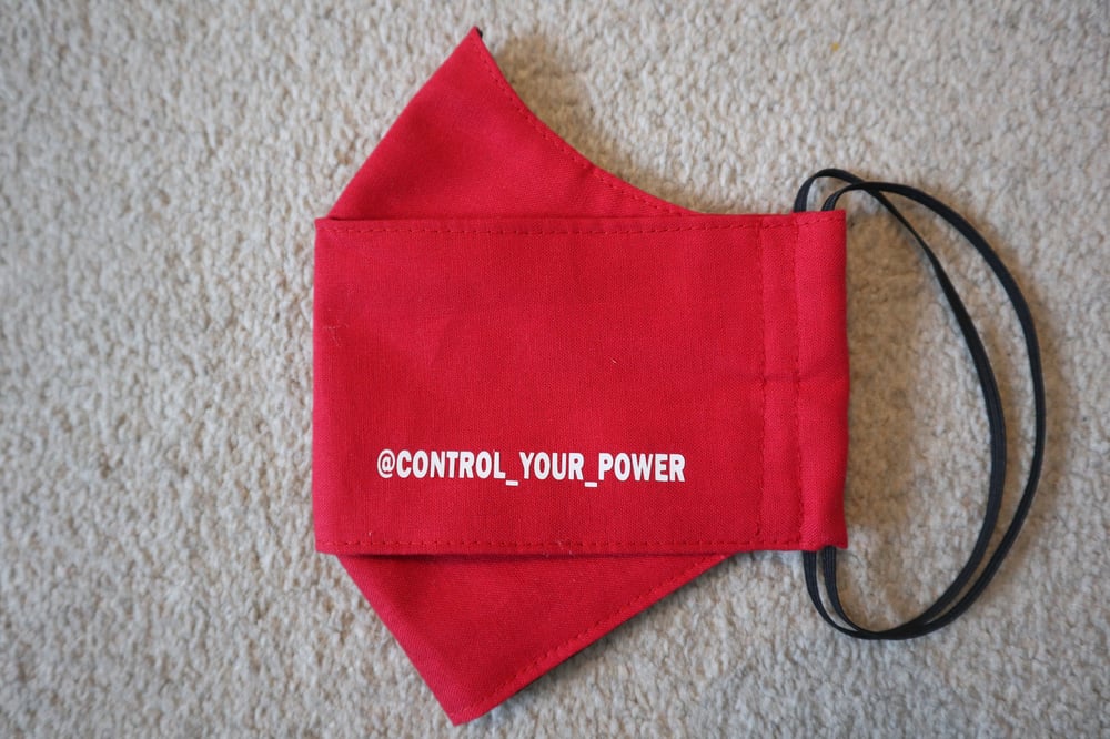 Image of "Control Your Power" 3D Masks 