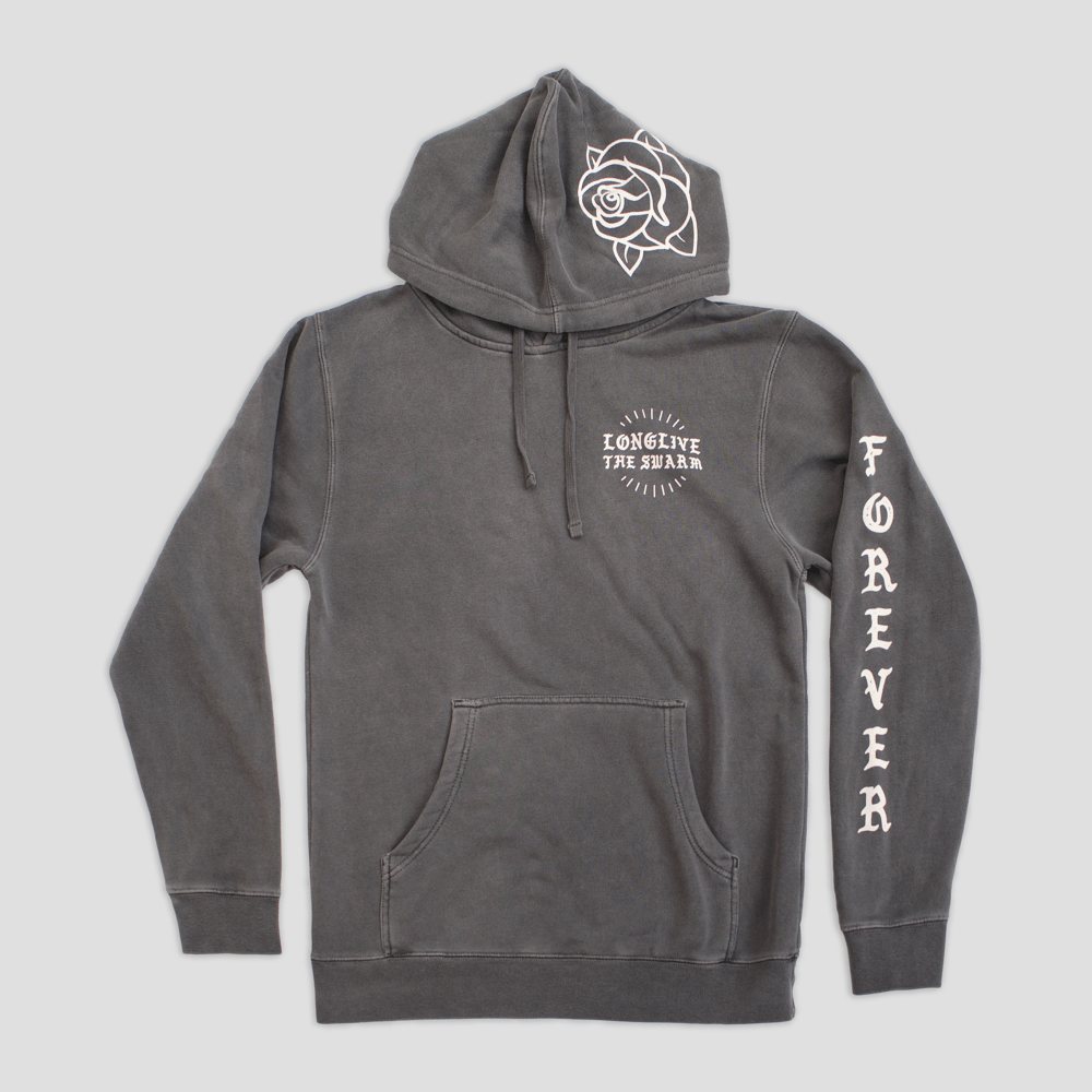 THE FOREVER HOODIE (PIGMENT BLACK) 