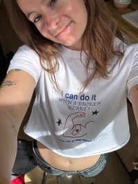 Image 4 of shirt - ttpd i can do it with a broken heart 