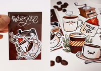 Image 1 of Pack de stickers - Mug Life - 7 stickers
