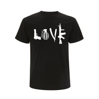 TEE-SHIRT NOIR - LOVE