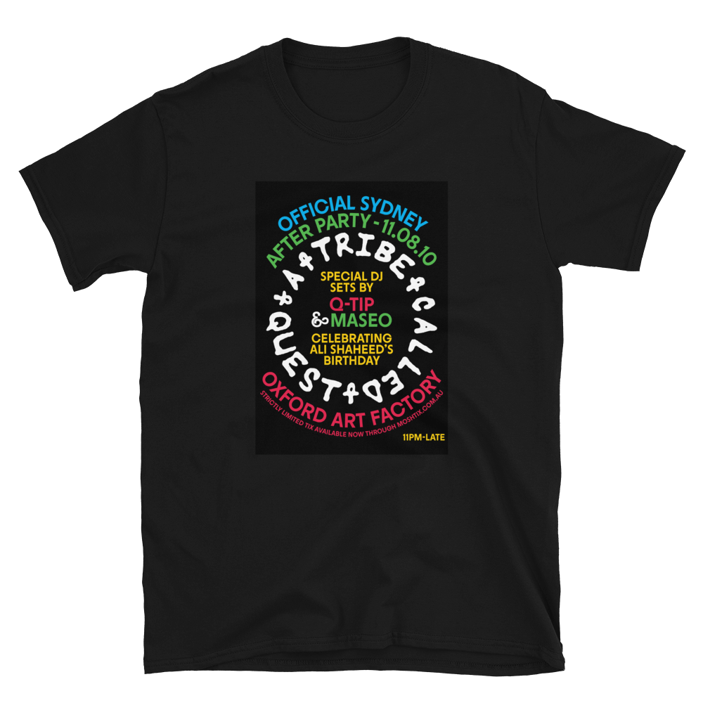 ATCQ Syd afterparty tee | rapgdz