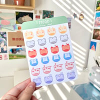 Image 2 of Froggy Mood Sticker Sheet