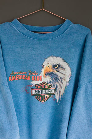 Image of 00's Harley Davidson American Ride Sweater