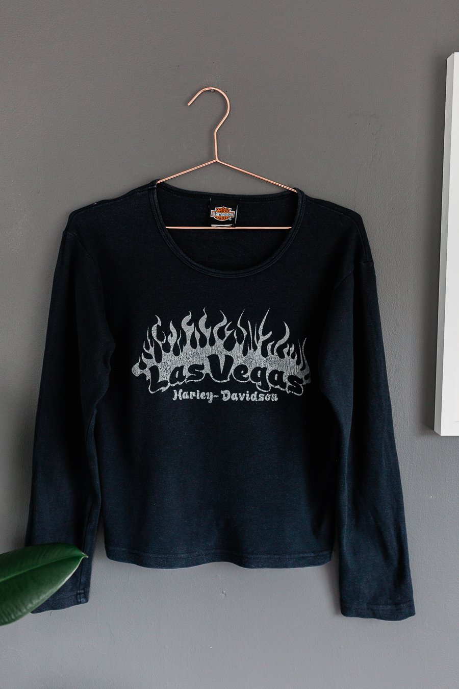 90's Harley Davidson Las Vegas Womens Long Sleeve | babecave