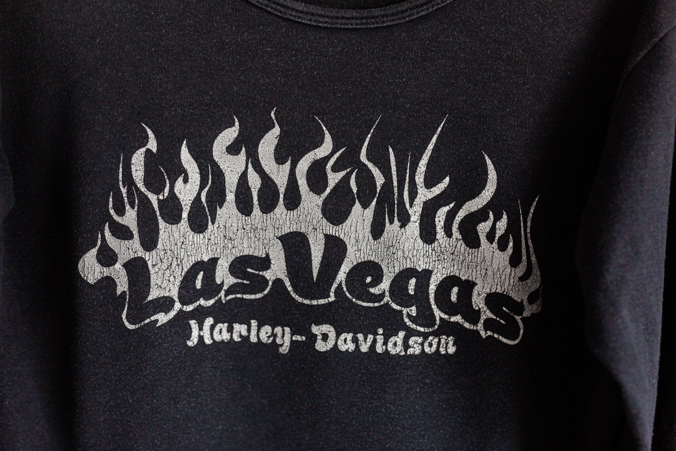 90's Harley Davidson Las Vegas Womens Long Sleeve | babecave