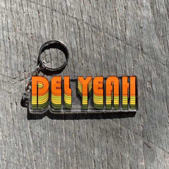 Image of DEL YEAH Keychain