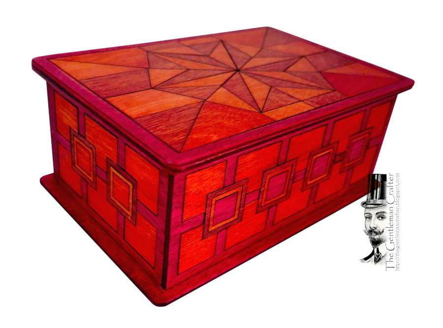 Image of Marquetry Box - Star Kit