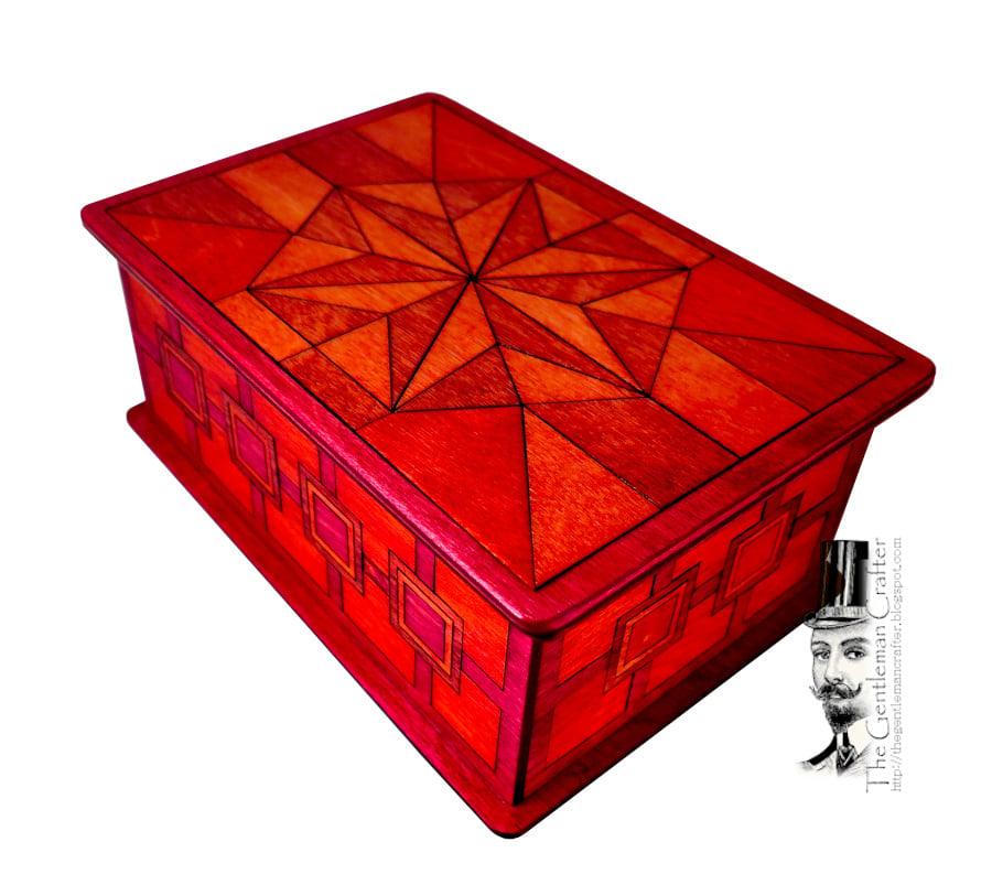 Image of Marquetry Box - Star Kit
