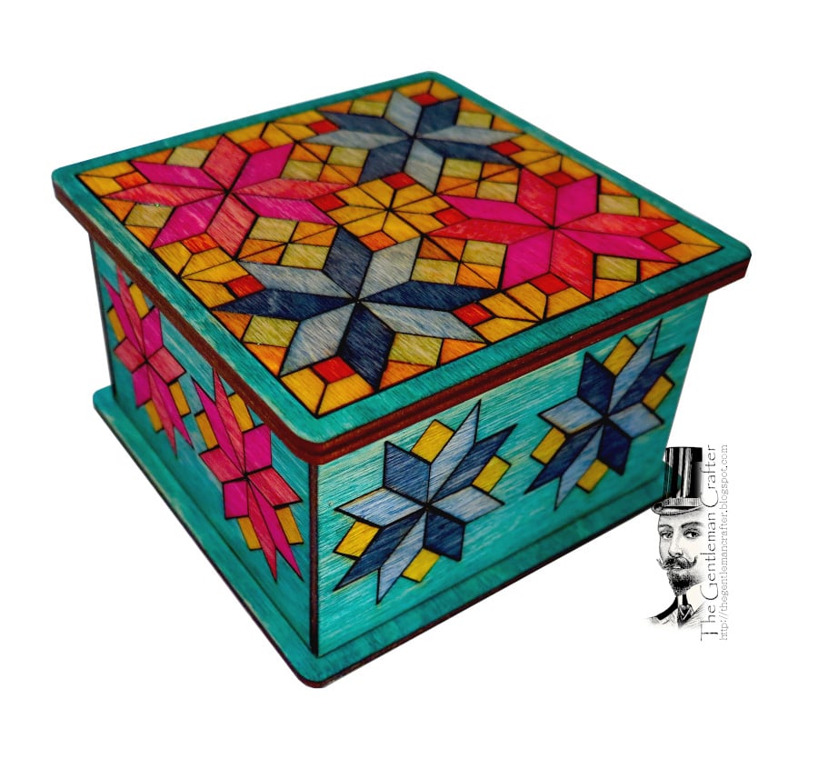 Image of Marquetry Box - American Quilt Kit