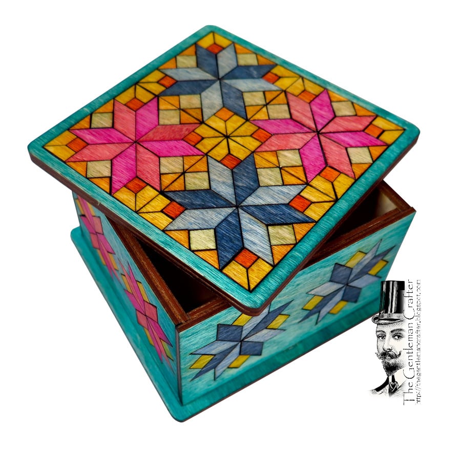 Image of Marquetry Box - American Quilt Kit