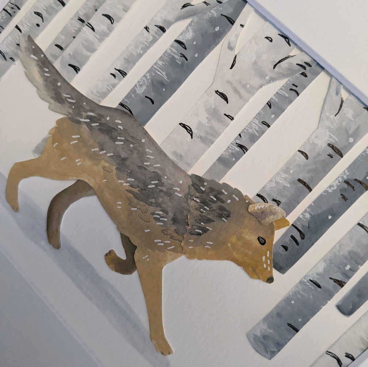 Image of Winter wolf