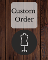 Reserved: Custom order for John