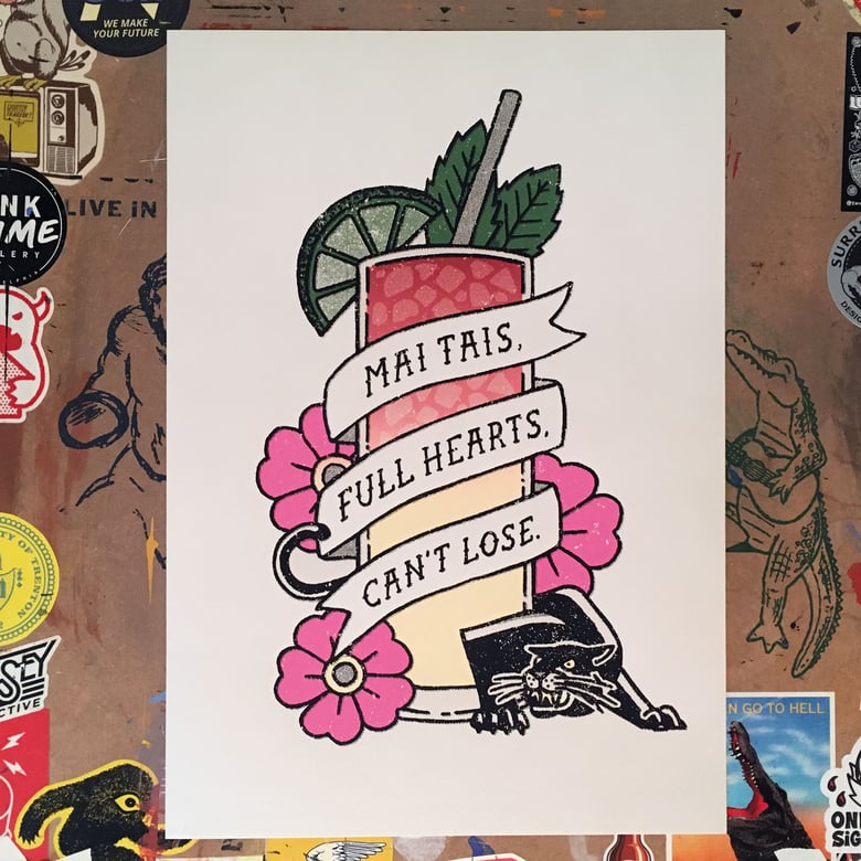 Image of "Mai Tais, Clear Hearts" Poster