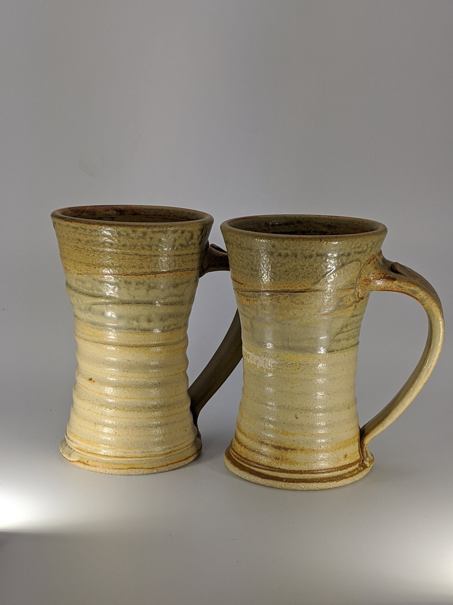 Image of Pair of Sunset Steins