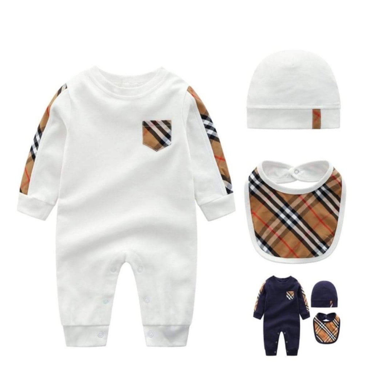 Infant Burberry 3 Piece | JusAutumnClothing