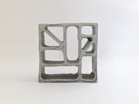Image 1 of breeze block in grey I