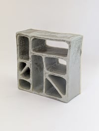 Image 3 of breeze block in grey I
