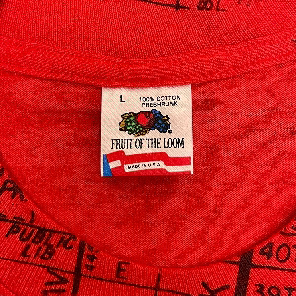 Original RARE Vintage Grateful Dead MSG New York 1991 All Over Print!! - Large