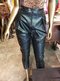 Image 3 of Dixie Faux Leather Pants 