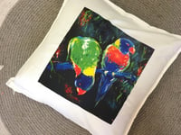 Image 2 of Artist's Series on Cushion Covers - Limited Addition - 'Bird Life' 