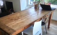 Image 1 of Table de ferme familiale en teck