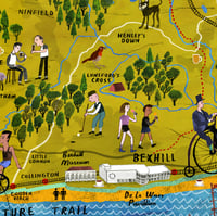 Image 5 of Coastal Culture Trail Map & Guide (Eastbourne to Hastings)