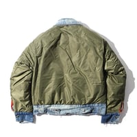 Image 2 of Bomber Réversible Kaki 