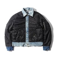 Image 1 of Bomber Réversible Noir