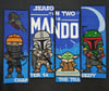 Mando Season Two 4-piece patch set