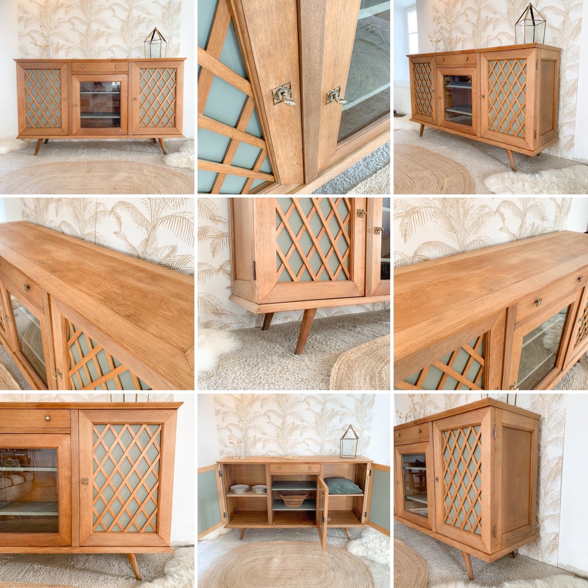 Image of VENDUE/SOLD OUT Enfilade Croisillons Gold