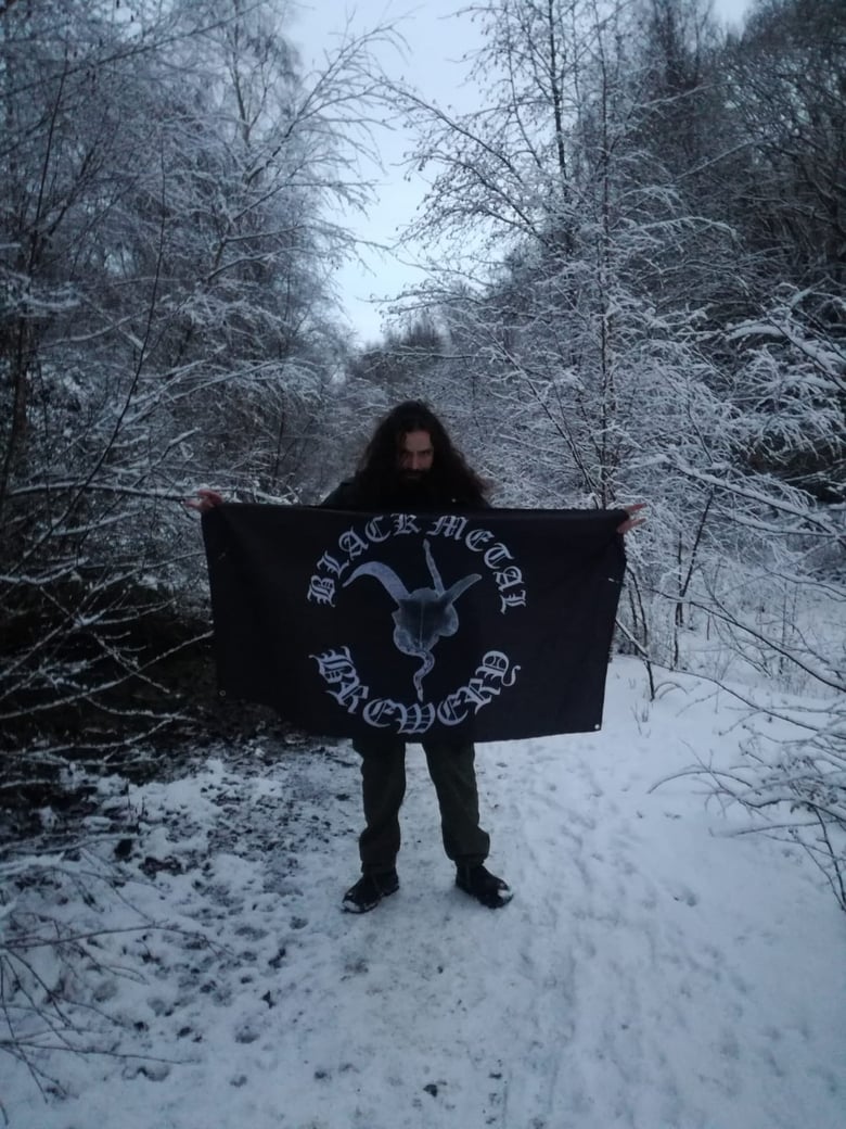Image of Official BMB flag : 5 feet by 3 feet, with metal eyelets [SOLD OUT]