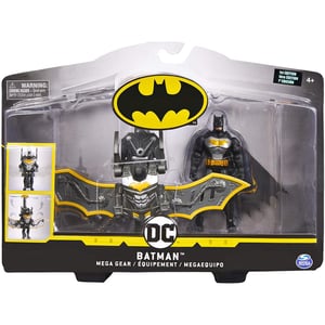 Batman Mega Gear Deluxe 4" Action Figure & Transforming Armor